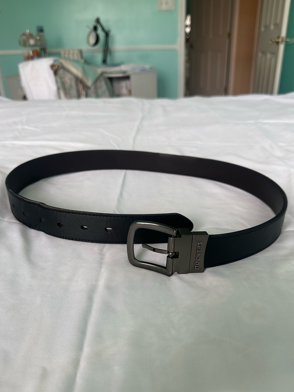 Dockers Men’s Black Belt